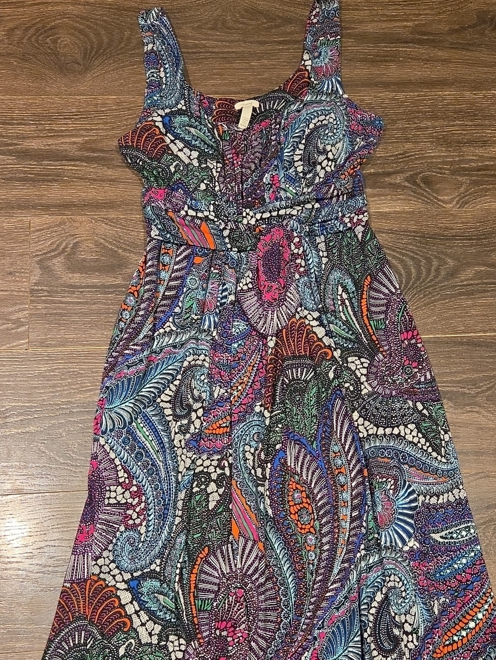 ❤️ NWOT! SOMA JERSEY MAXI DRESS WITH POCKETS, MEDIUM - Picture 3 of 8
